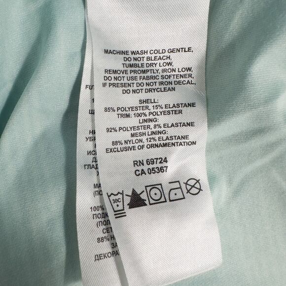 Columbia Prima Agua Omni Wick Dress Womens Medium Geyser Atari Print Athletic - Picture 13 of 14